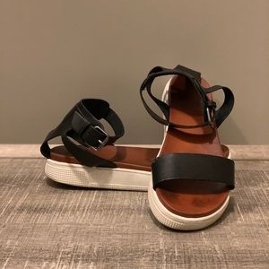 Black MIA Platform Espadrilles